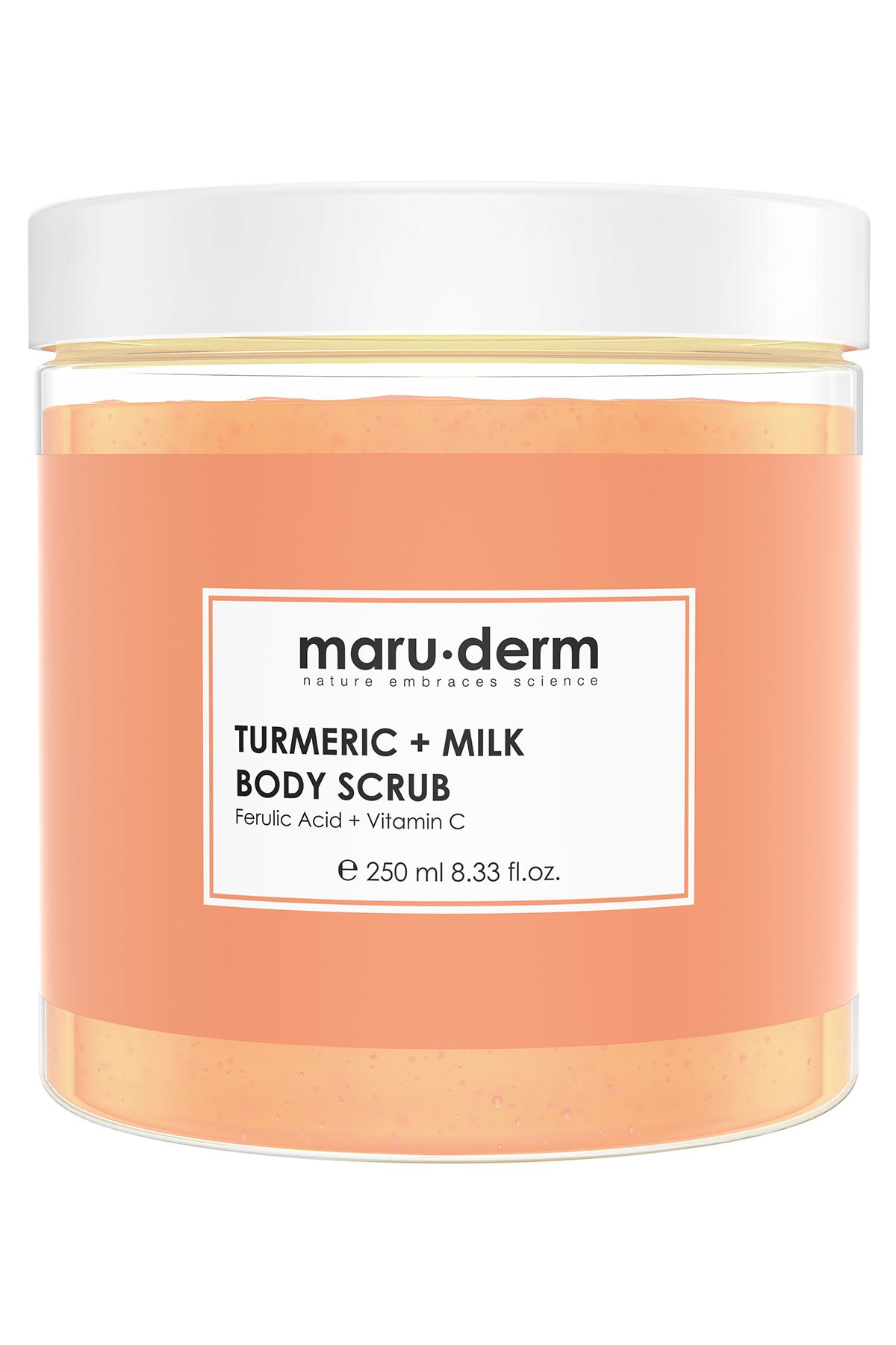 Maruderm Turmeric + Milk Body Scrub 250 ML