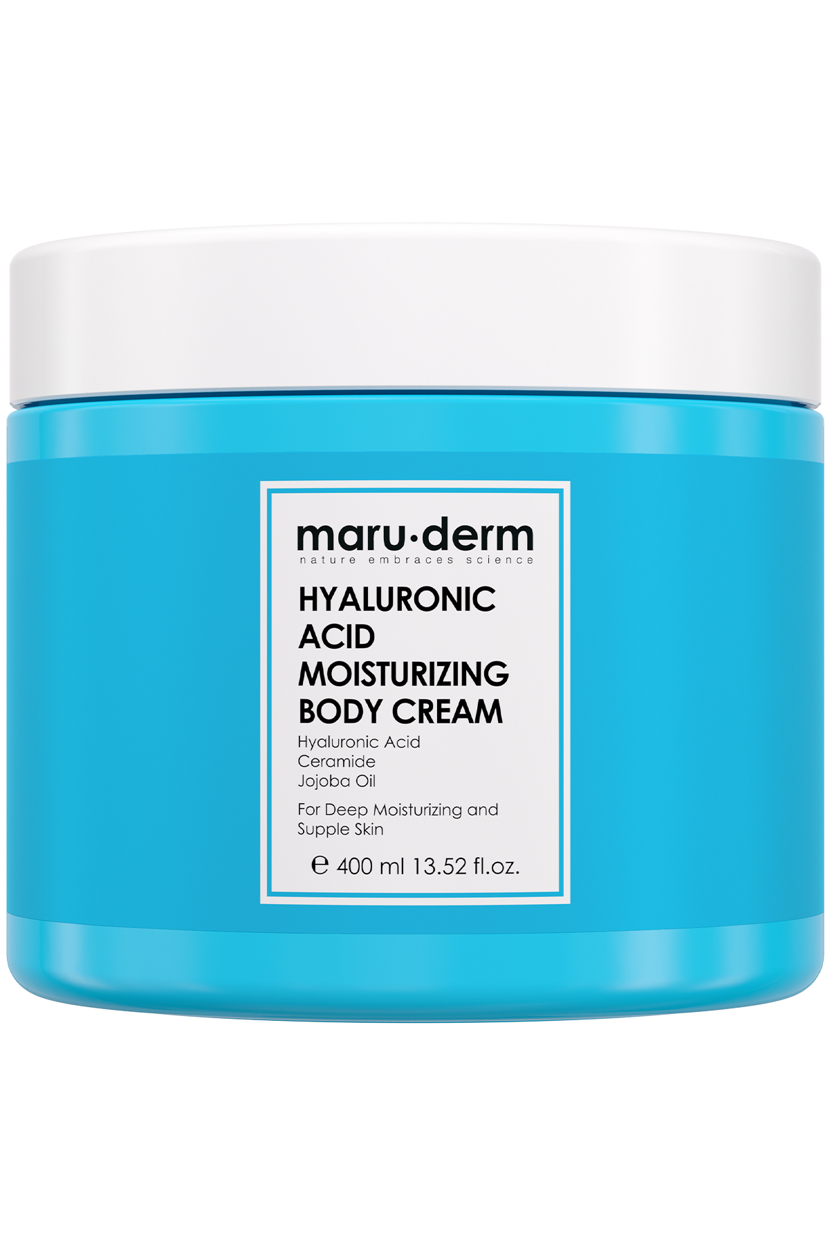 Maruderm Hyaluronic Acid Moisturizing Body Cream 400 ML