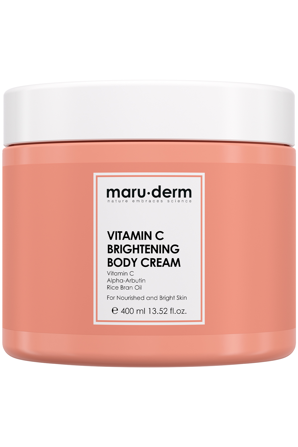 Crème Corporelle Éclaircissante Maruderm à la Vitamine C 400 ML