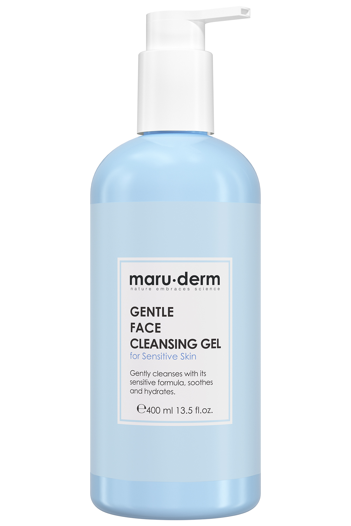 Maruderm Face Cleaning Gel For Sensitive Skin 400 ML 