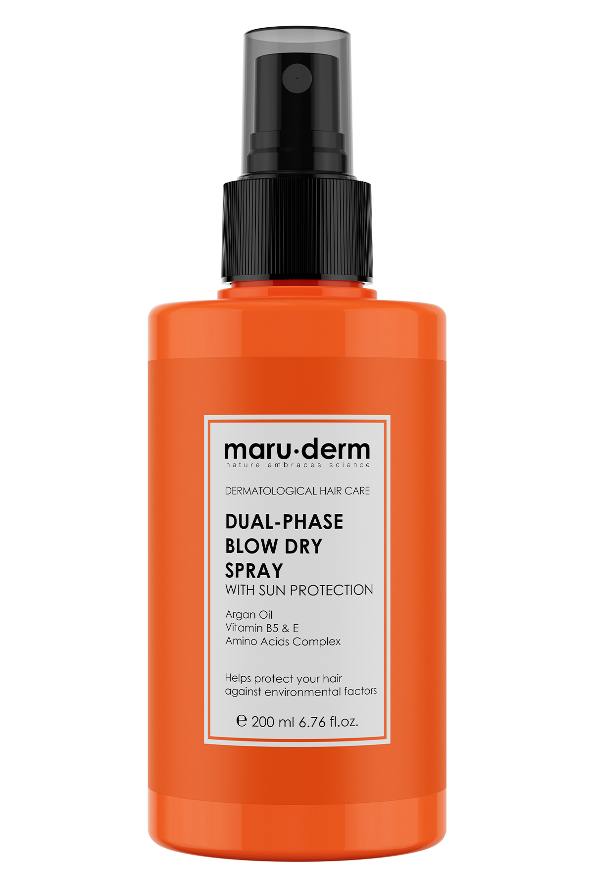 Maruderm Dual-Phase Blow Dry Spray With Sun Protection 200 ML