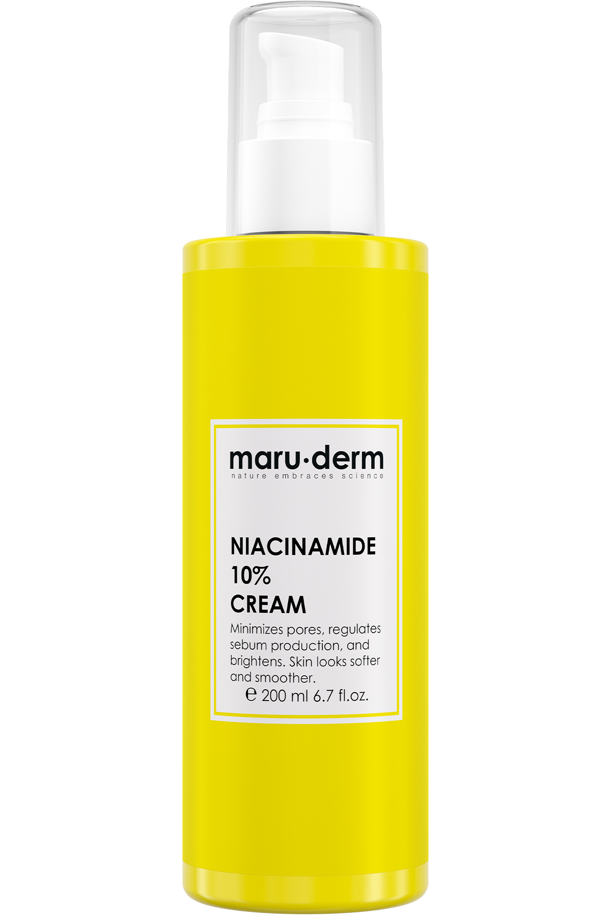 MaruDerm Niacinamid %10 Aufhellende und Porenstraffende Creme 200 ML