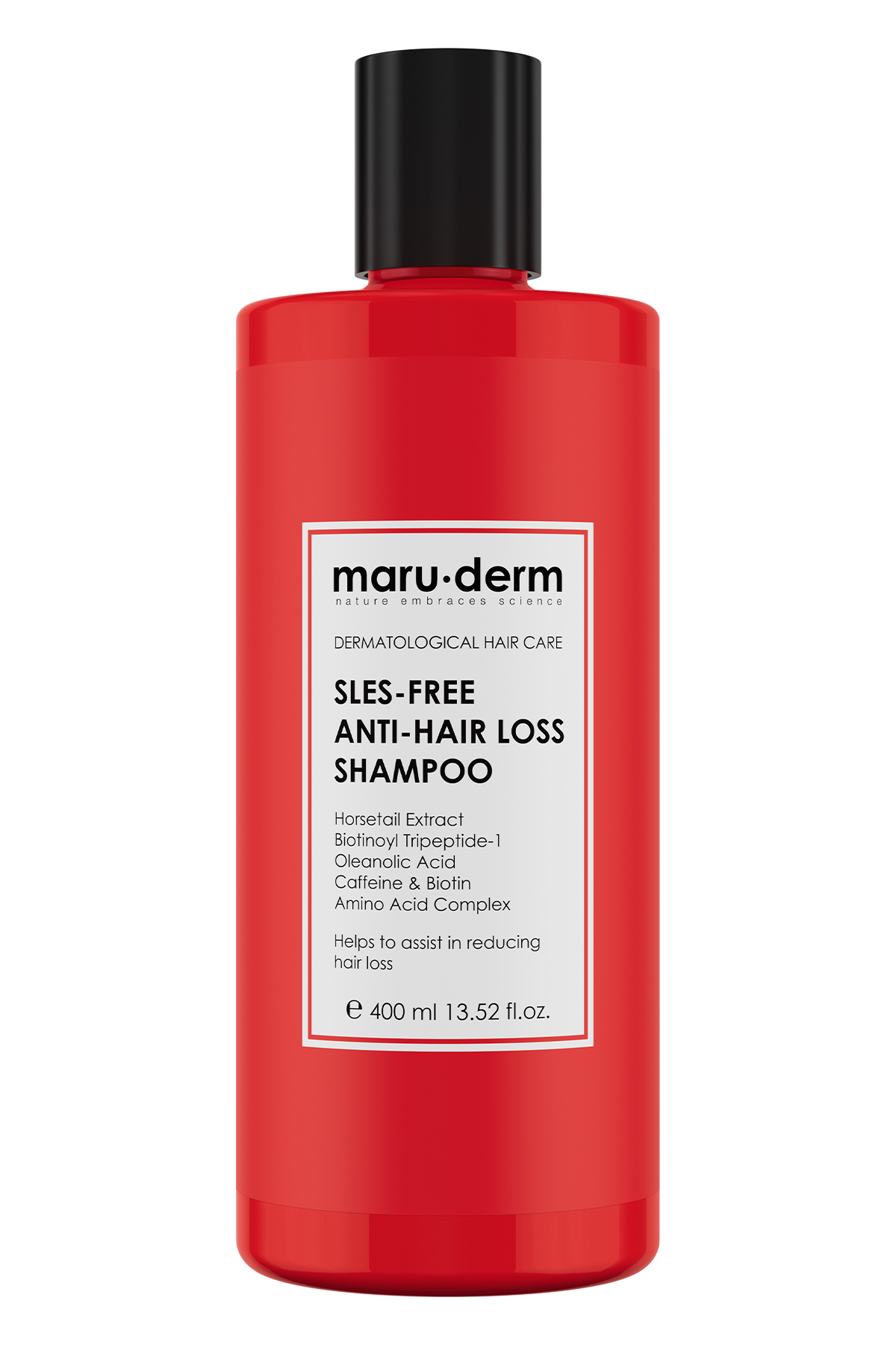 Maruderm SLES-freies Anti-Haarausfall-Shampoo 400 ML